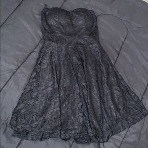 Little black lace dress